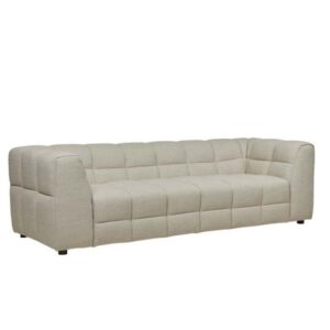 Vittoria Olive 3 Seater - Buttermilk Tweed