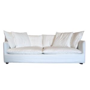 Havana 2.5 Seat Lounge Barcelona White Linen