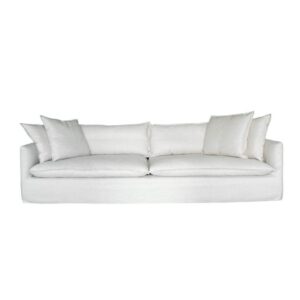 Havana 3 Seat Lounge Barcelona White Linen