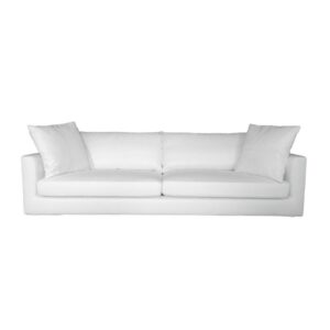 Elm 3 Seat Lounge Malaga White Textured