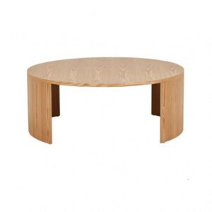 Oberon Cresecent Coffee Table Natural Ash
