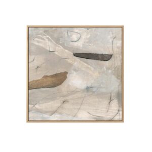 Reflected Canvas Artwork Oak Frame