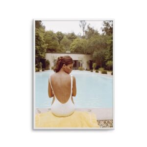 Fille de Citron Artwork White Frame