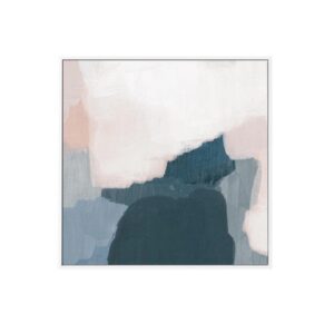 Chlo II Artwork Canvas White Frame