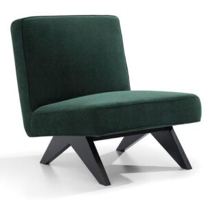 Martyn Slipper Accent Chair Forest Green