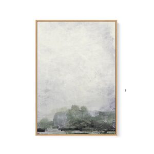 Forest II Artwork Canvas Oak Frame