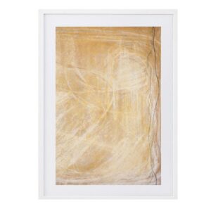 Up Close & Coastal I Artwork White Frame