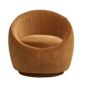 Kennedy Globe Oval Arm Chair Toffee