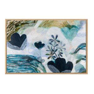 Botanica Artwork Canvas Oak Frame