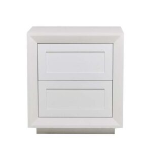 Austin Bedside Table White