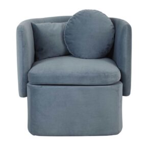 Hugo Bow Accent Chair Airforce