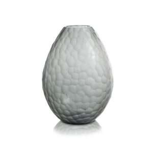 Venezia Cristallo Medium Vase Fog