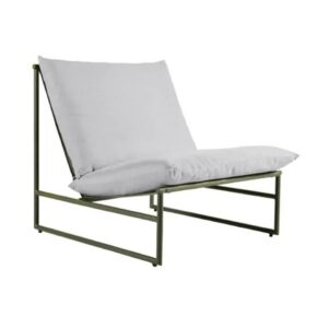 Pier Accent Chair - Light Grey & Green Outdoor