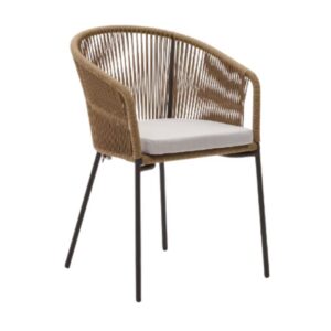 Yanet Outdoor Dining Chair Natural
