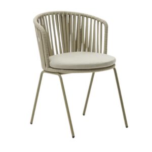 Saconca Outdoor Dining Chair Putty