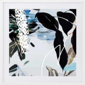 Viola II Artwork White Frame