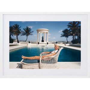 CZ's House Slim Aaron Artwork White Frame