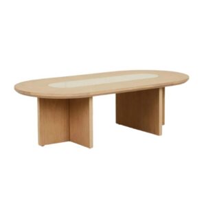 Anton Coffee Table Oak Travertine