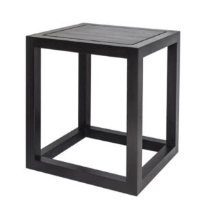 Strand Open Bedside Table Black