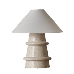Wilma Marble Table Lamp Sepia