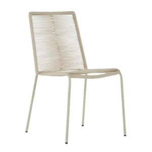 Porter Outdoor Dining Chair White