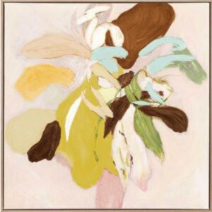 Native Grace Artwork Canvas Oak Frame