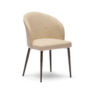 Tim Tam Dining Chair Biscotti & Bronze