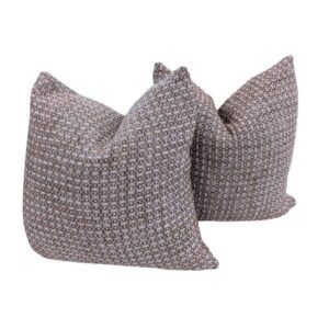 Pair Euro Cushion Nutmeg