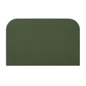 Gumtree Bedhead - Queen Velvet Forest Green