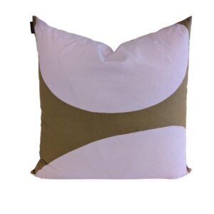 Cushion Pink and brown Marimekko
