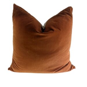 Cushion Nutmeg Velvet