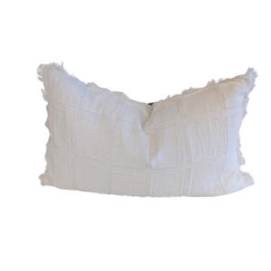 Lumbar Cushion White Bedu