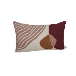 Lumbar Cushion Rose/tobacco/Mauve