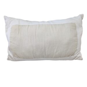 lumbar Cushion White and Natural box