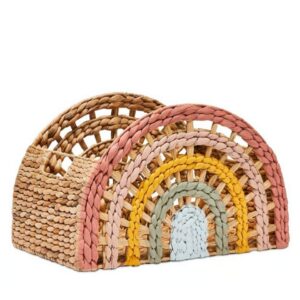 Painted Rainbow Storage Box