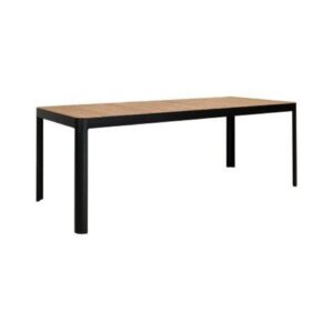 Sri Lanka Outdoor Large Dining Table Natural/Black