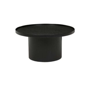 Classique Pedastal Coffee Table Matte Dark Oak