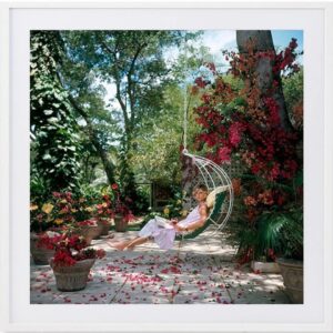 Barbados Bliss Slim Aaron Artwork White Frame