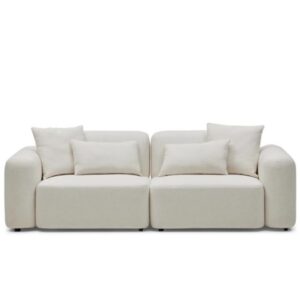 Pascal 2 Seater Lounge Ivory