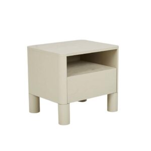 Artie Open Bedside Table Putty