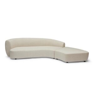 Celine Sectional Lounge Ivory RHF