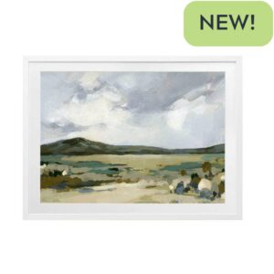 Walk With Me Artwork White Frame