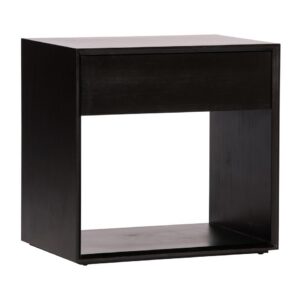 Vermont Bedside Table Black