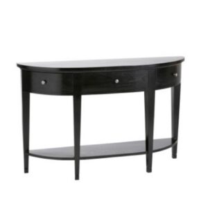 Semi Circular Console Black