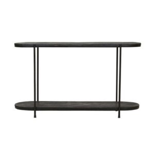 Merricks Oval Console Matte Black