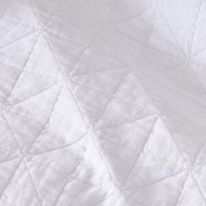 Renee Queen/King Coverlet White