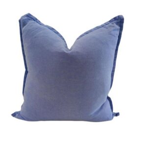 Euro Linen Cushion Skyblue
