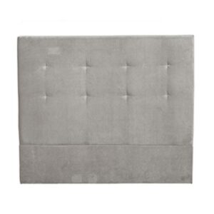 Kennedy Stitched King Bedhead - Dark Grey