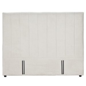 Upton Double Bedhead Light Grey