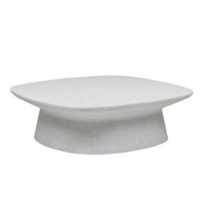 Livorno Curve Coffee Table - White
